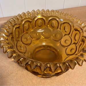 Moon and Star Crimped Bowl